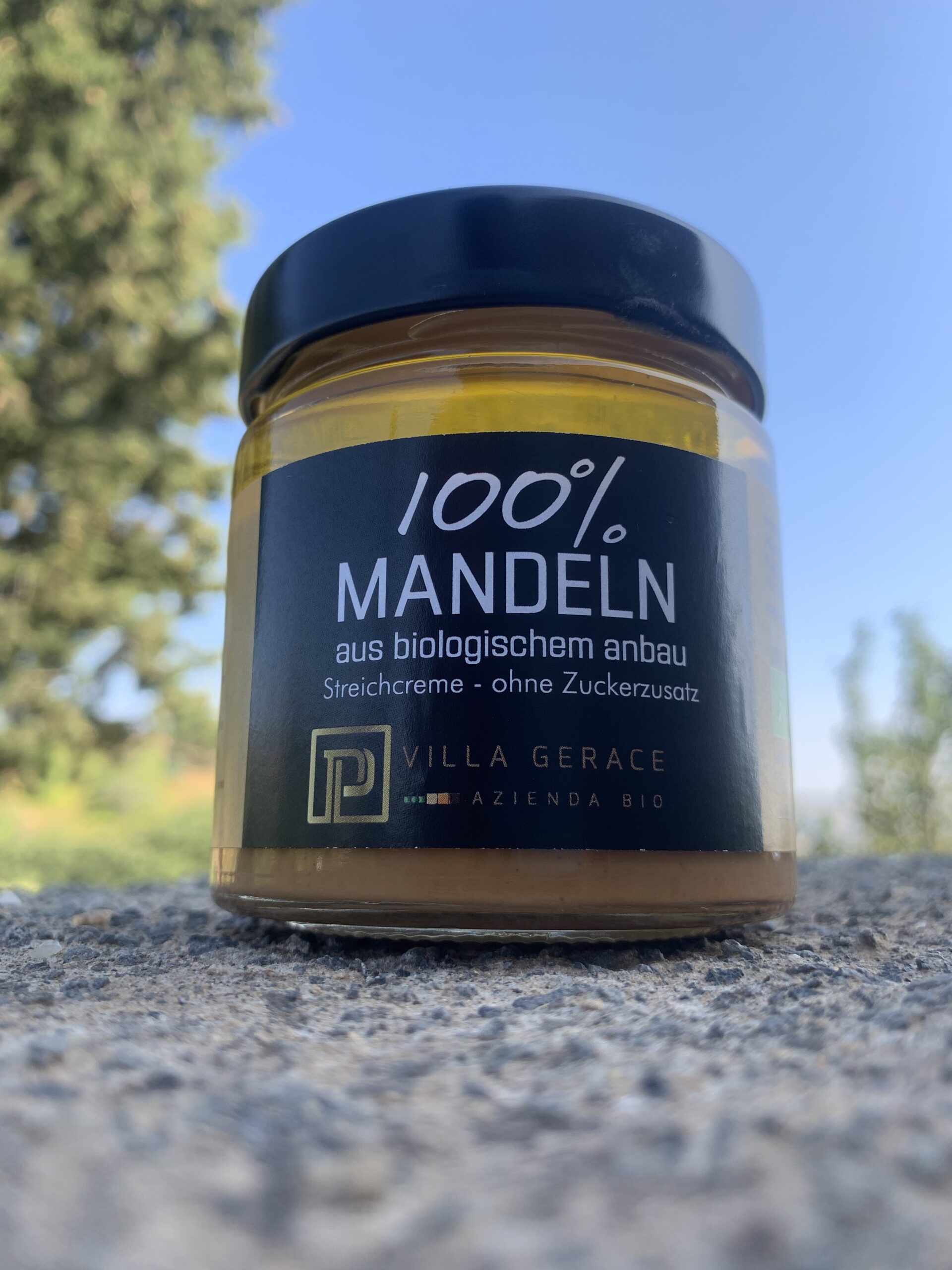 100% Mandeln – reine Mandel-Creme di Sicilia